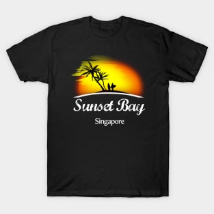 Sunset Bay Singapore. T-Shirt